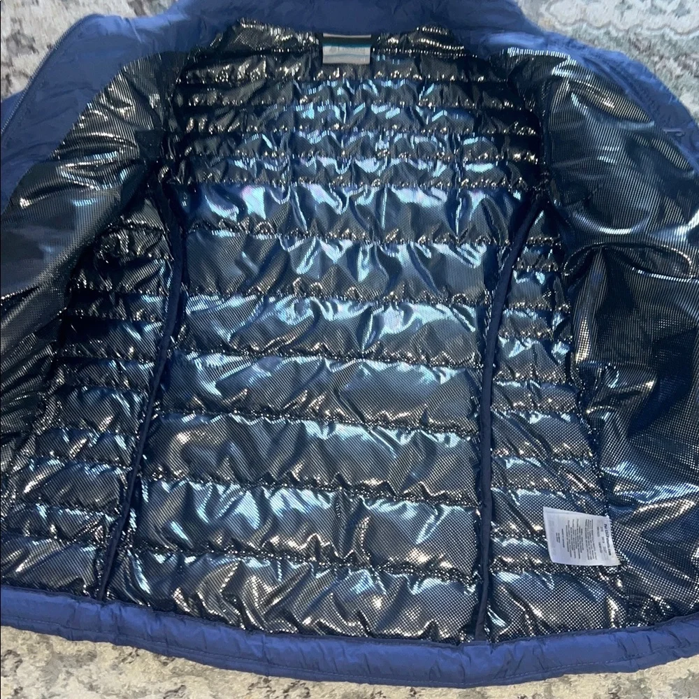 Columbia Navy Quilted Jacket - Picture 3 of 4
